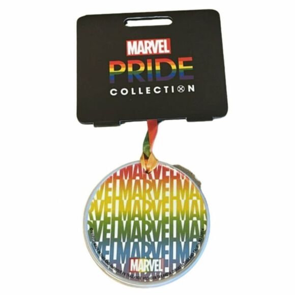 Disney Marvel Pride Collection Strong Disc Christmas Ornament - Picture 1 of 8